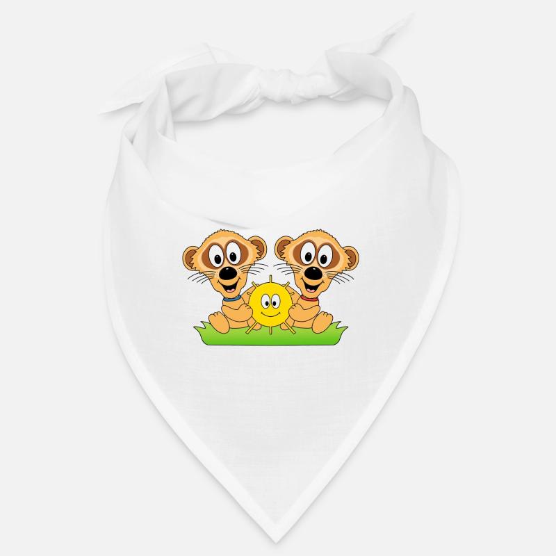 ERDMÄNNCHEN - SOMMER - SONNE - SONNENSCHEIN - LOVE Bandana