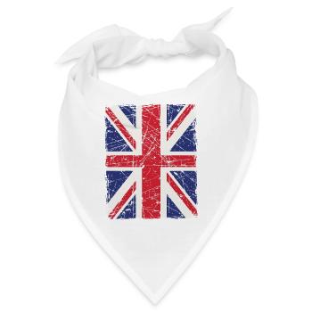 Union Jack - Bandana - Weiß - Vorne