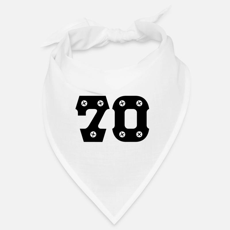 Cadeau du 70e anniversaire Bandana