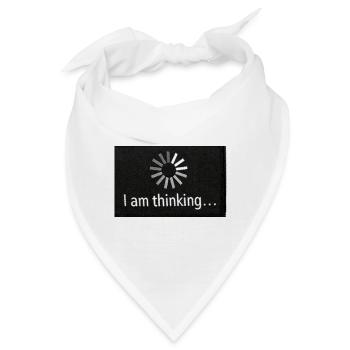 Gedankenpause Sonnenrad - Bandana - Weiß - Vorne