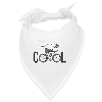 cool bike radfahrer bike bikes bikes cool - Bandana - Weiß - Vorne