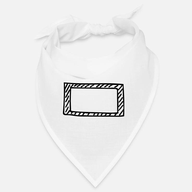 Rahmen - Bandana - Weiß