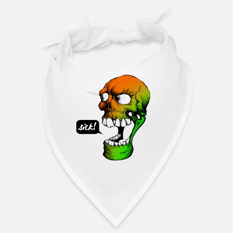 Psychedelic Skull Bandana