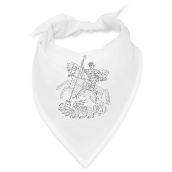Ritter - Bandana - Weiß - Vorne