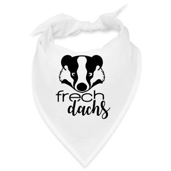 Frechdachs - Bandana - Weiß - Vorne