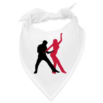 West Coast Swing - Bandana - Weiß - Vorne