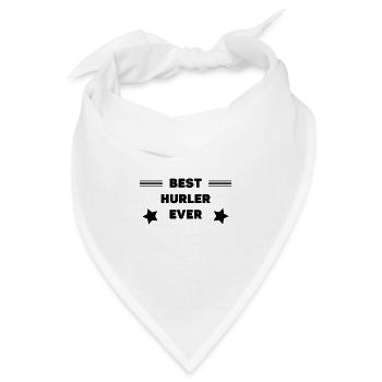 Beste. Hurler. Jemals - Bandana - Weiß - Vorne