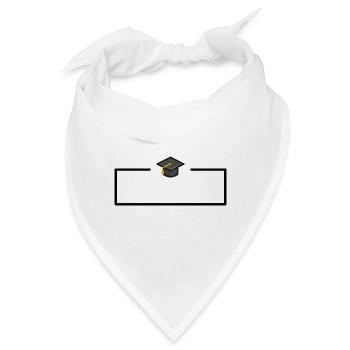 Ausbildung Studium Rahmen - Bandana - Weiß - Vorne