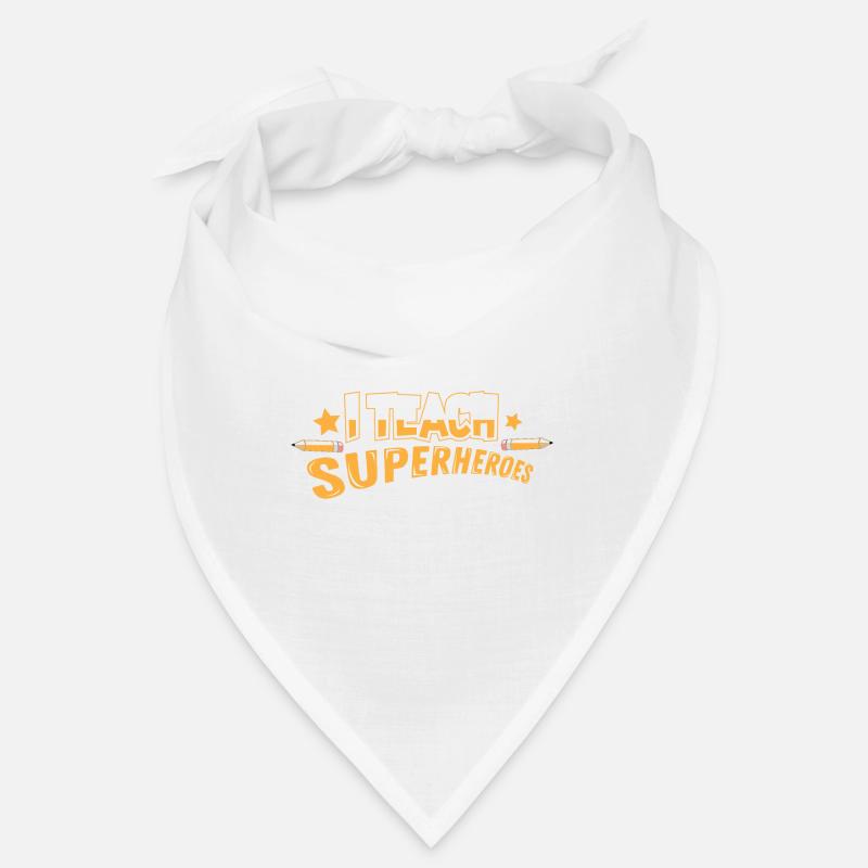 Lehrer Lehrertag Superhelden Lehrergeschenk Bandana