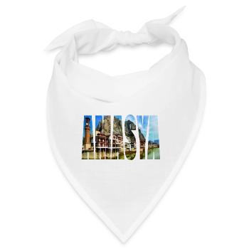 amasya panorama - Bandana - Weiß - Vorne