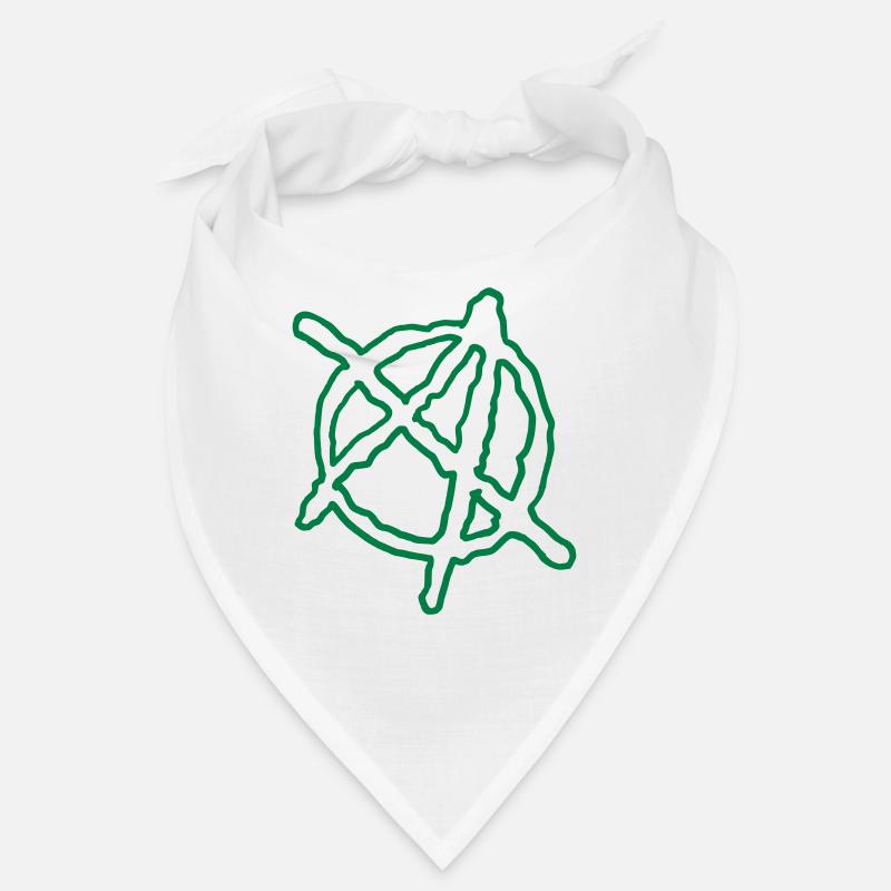 Anarchy Outline Hand Drawn Bandana