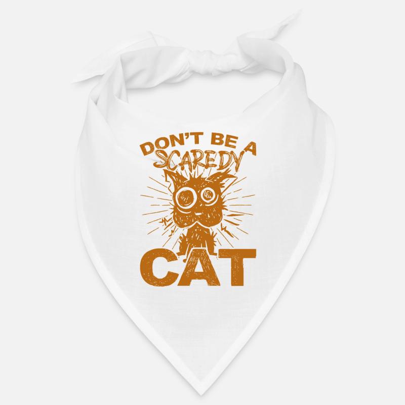 Horror Halloween Anxious Cat Creepy Bandana
