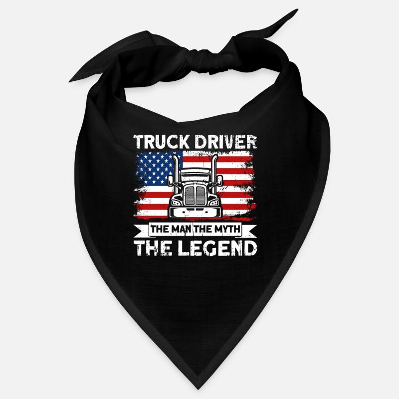 Semi-remorque Trucker Semitrailer Cadeau Bandana