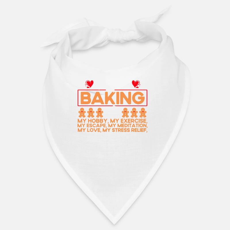 Plätzchen backen Plätzchenbacken Crew Weihnachtsbä Bandana