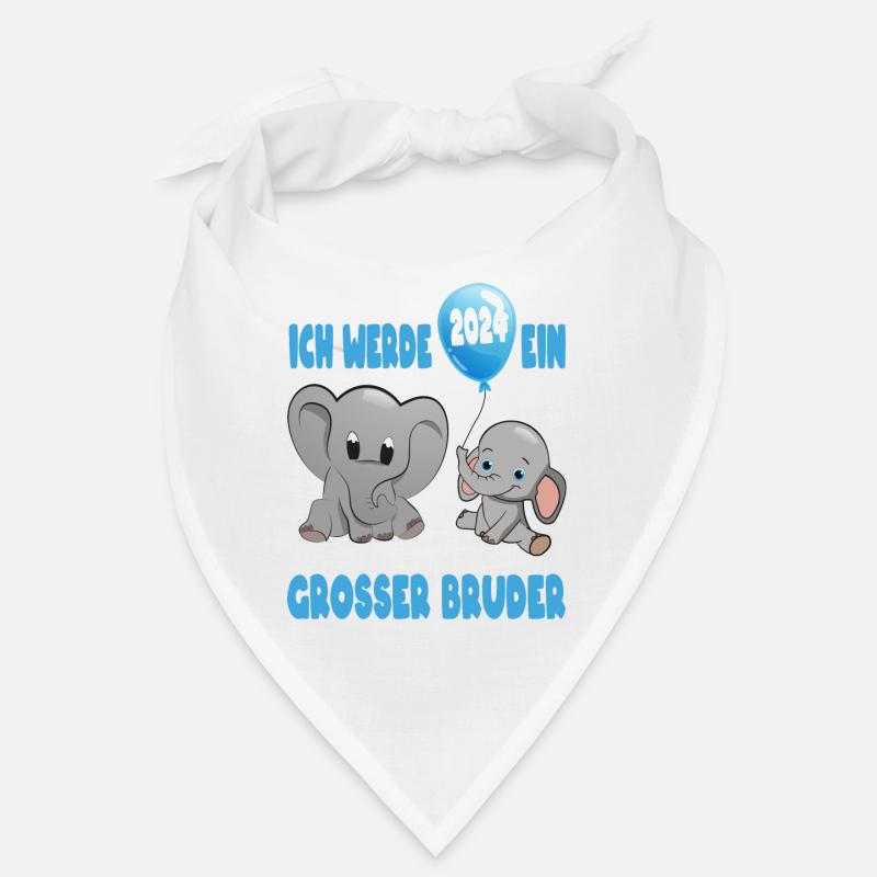 Ich werde ein großer Bruder 2024 Bandana