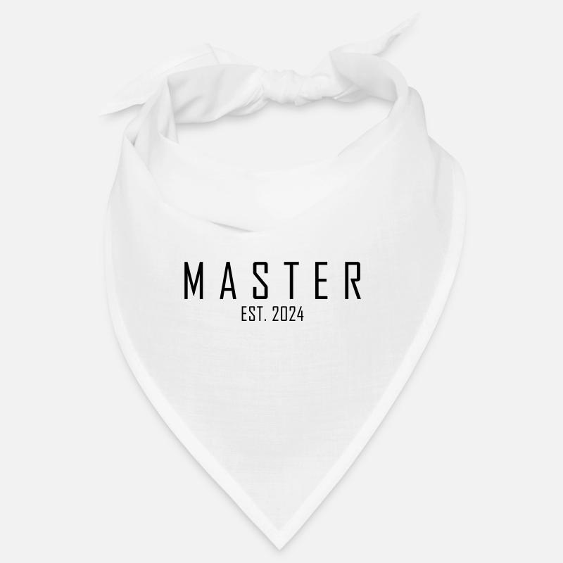 Master EST. 2024 Bandana