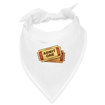 Kinokarten - Bandana - Weiß - Vorne