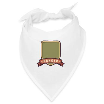 Ranger-Abzeichen - Bandana - Weiß - Vorne