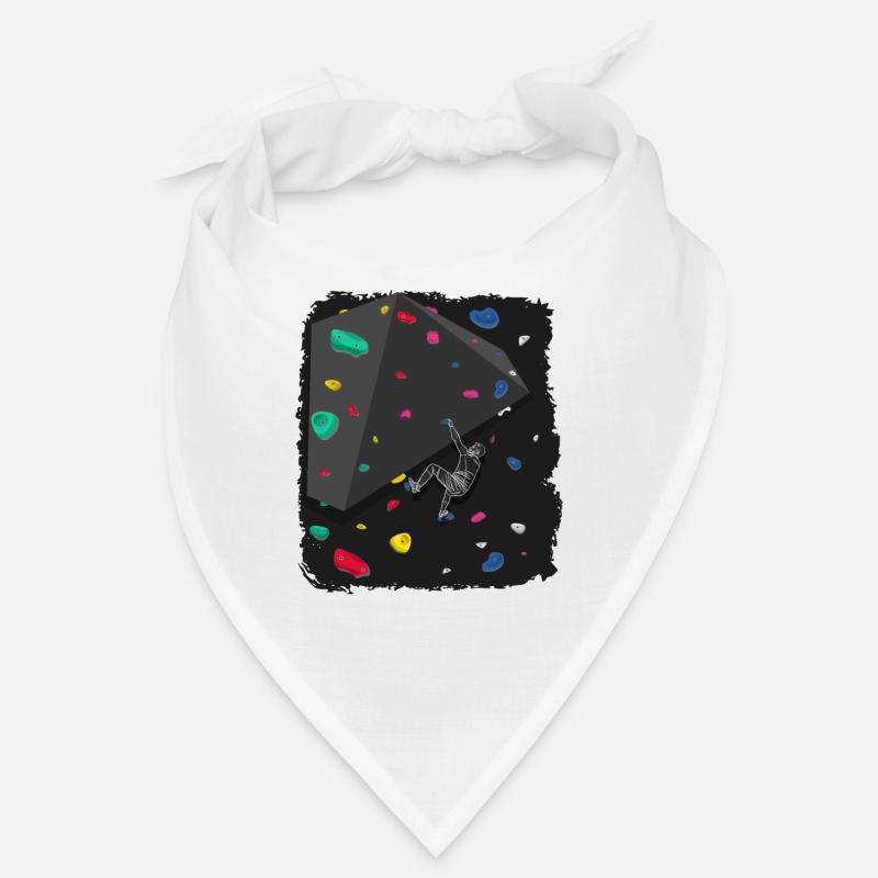Escalade boulder paroi falaises Bouldern - Bandana - blanc