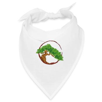 Baum Japanischer Bonsai-Baum - Bandana - Weiß - Vorne
