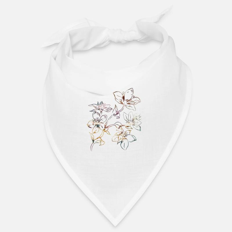 wunderschöne Blumen Bandana