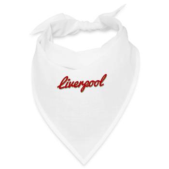 Liverpool - Bandana - Weiß - Vorne