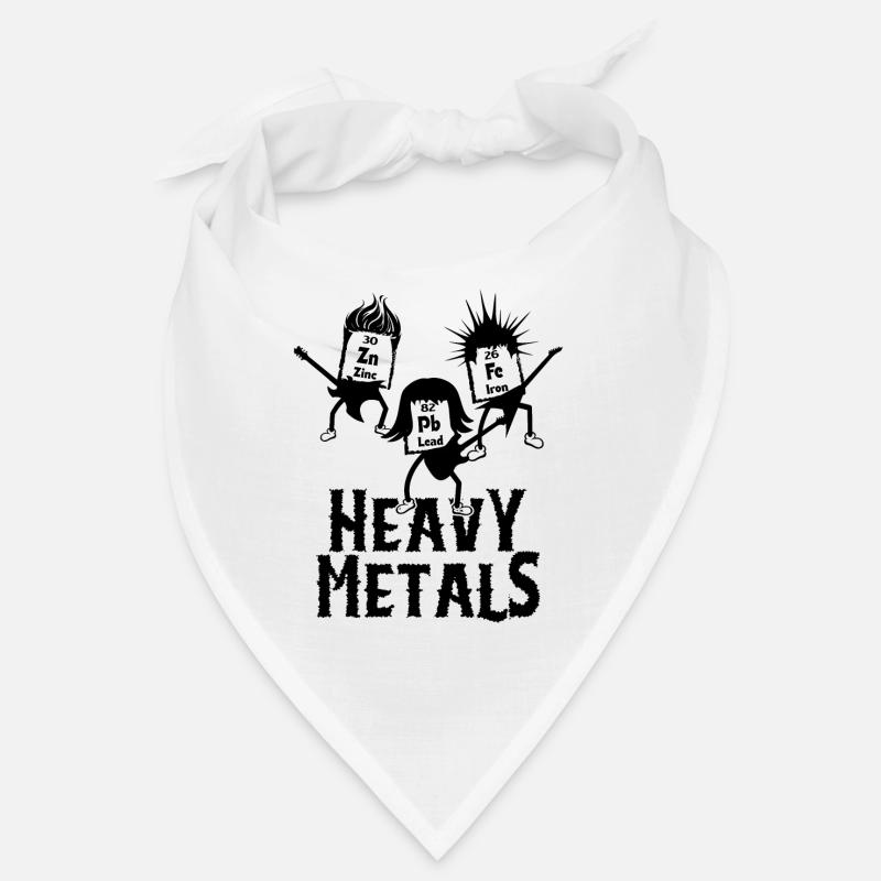 Heavy Metals Chimie professeur de l’idée cadeau Bandana