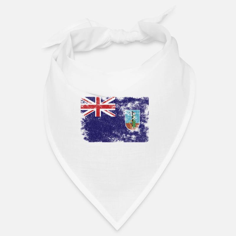 Montserrat Flagge Distressed Bandana