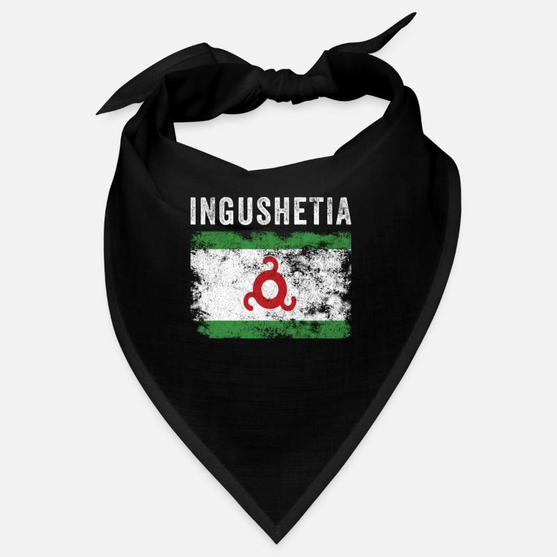 Drapeau de l’Ingouchie en détresse - Drapeau ingouche Bandana