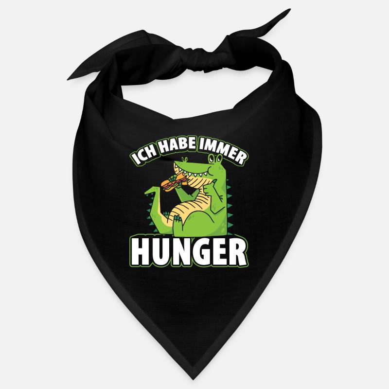 Ich Habe Immer Hunger Krokodil Geschenk Bandana