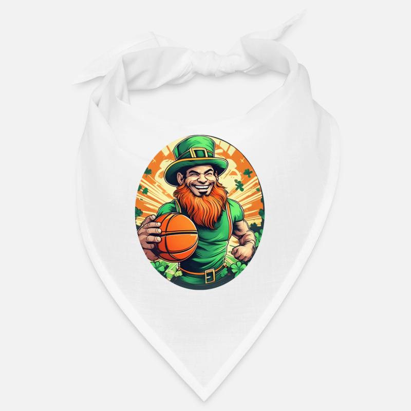 Basket-ball Trèfle de la Saint-Patrick Bandana
