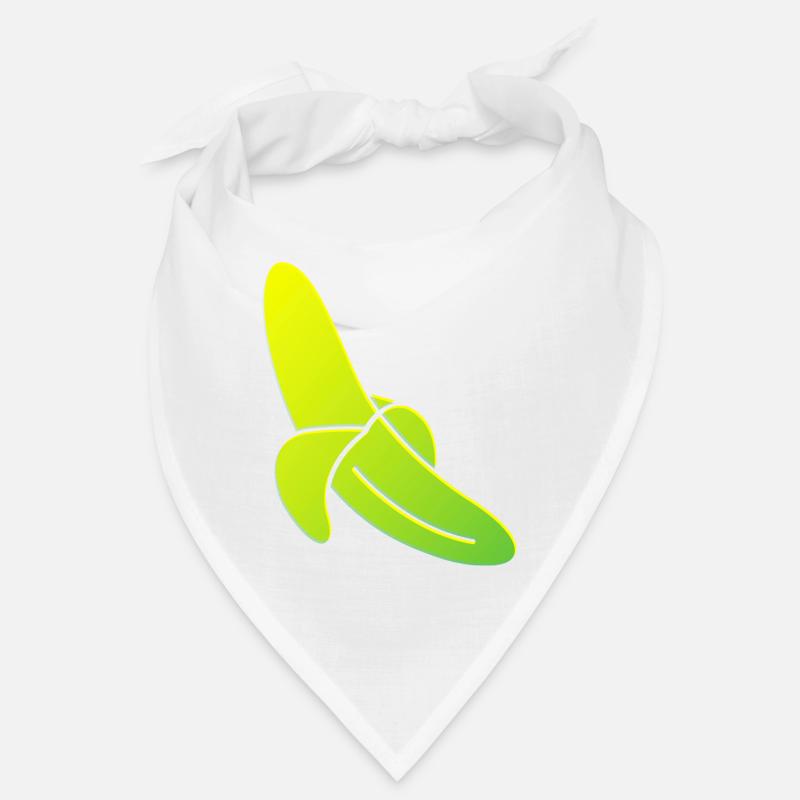 Gelbe Banane Geschenk Bandana