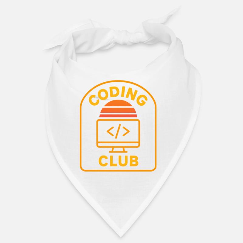 Coding Club Retro Sunrise Design Bandana