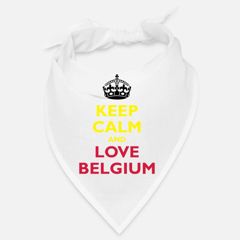 Keep Calm & Love Belgium Bandana