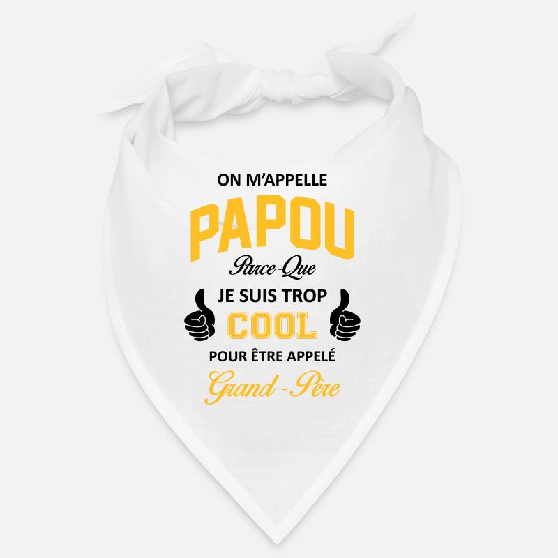 papou2 - Bandana - blanc