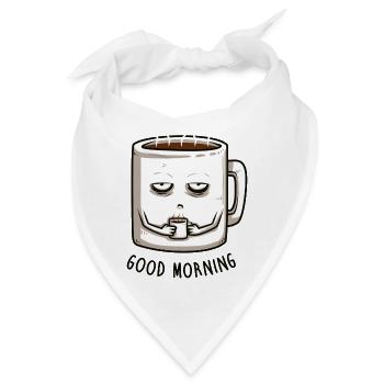 good morning - Bandana - Weiß - Vorne