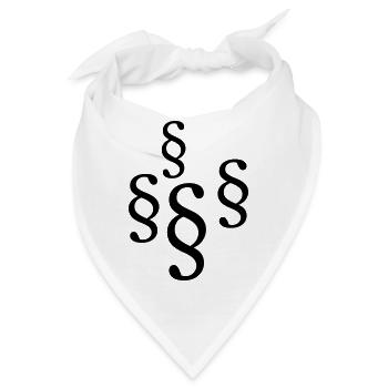 paragraph - Bandana - Weiß - Vorne