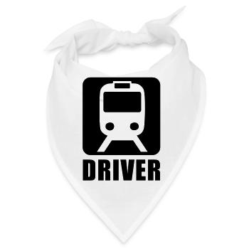 U-Bahn Driver - Bandana - Weiß - Vorne