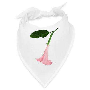 flowers lilies tulips orchids sunflower dahlia ger - Bandana - Weiß - Vorne