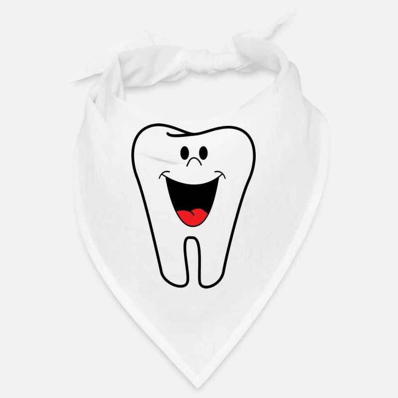 Dent - Bandana - blanc