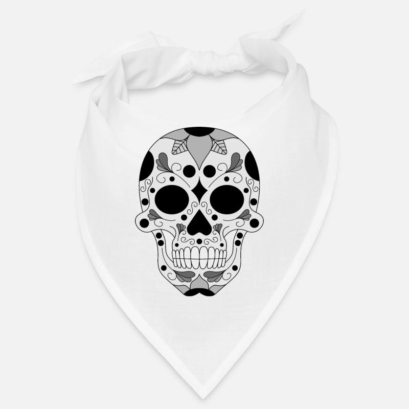 calavera black version Bandana