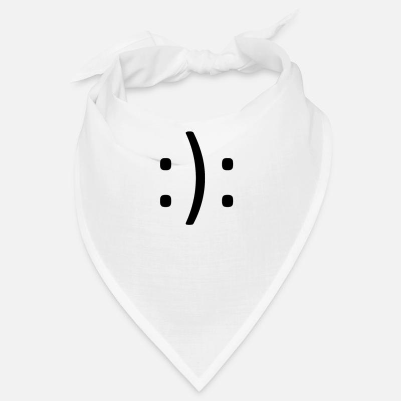 Double smiley face Bandana