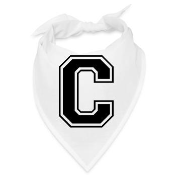 c - Bandana - Weiß - Vorne
