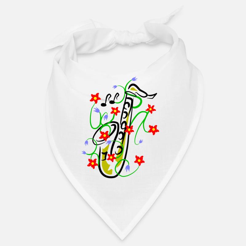 Saxophone Design Bandana