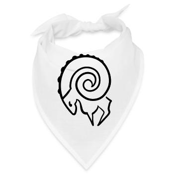 widder - Bandana - Weiß - Vorne