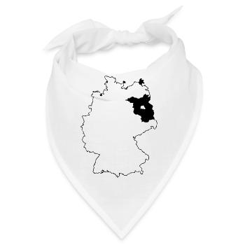 brandenburg - Bandana - Weiß - Vorne