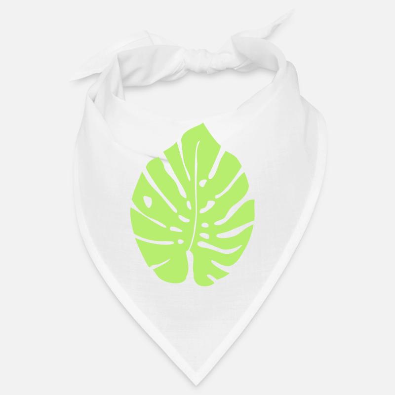 Monstera Blatt / Monstera Leaf 1c Bandana