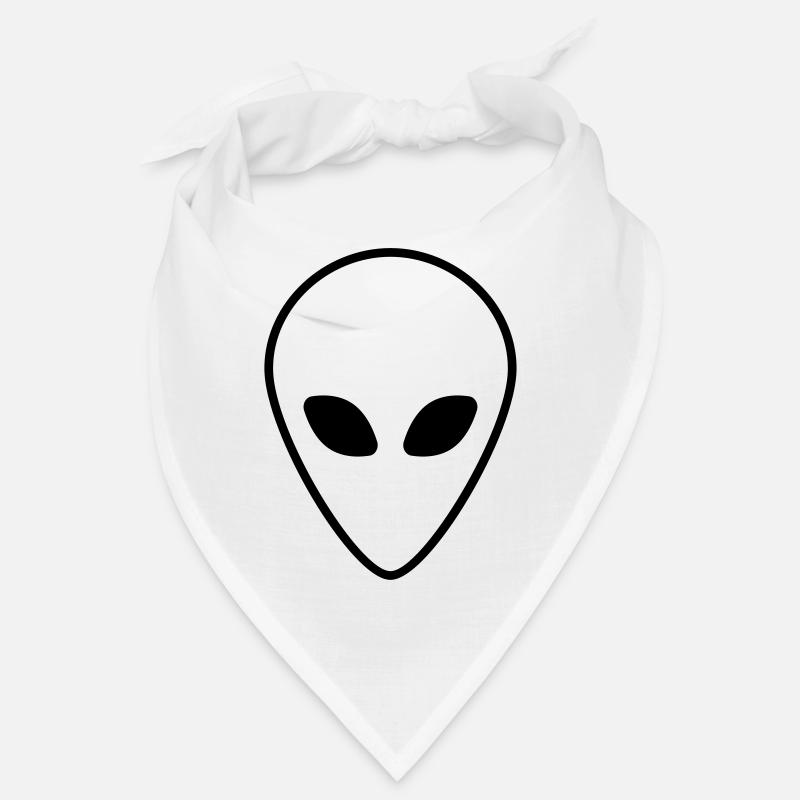 Alien - Bandana - Weiß