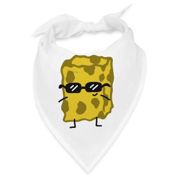 Schwamm Haushalt Lustig - Bandana - Weiß - Vorne