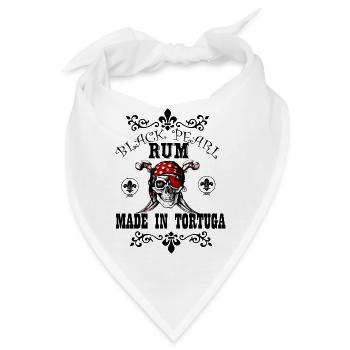 Der vergrabene Schatz des Piraten - Bandana - Weiß - Vorne